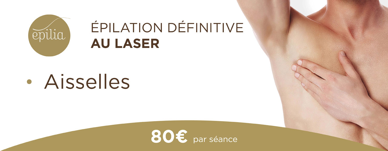 epilation laser aisselles homme namur