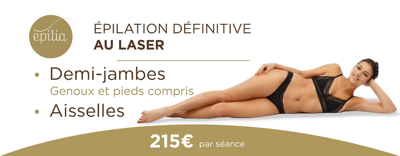 epilation laser demi jambes aisselles namur