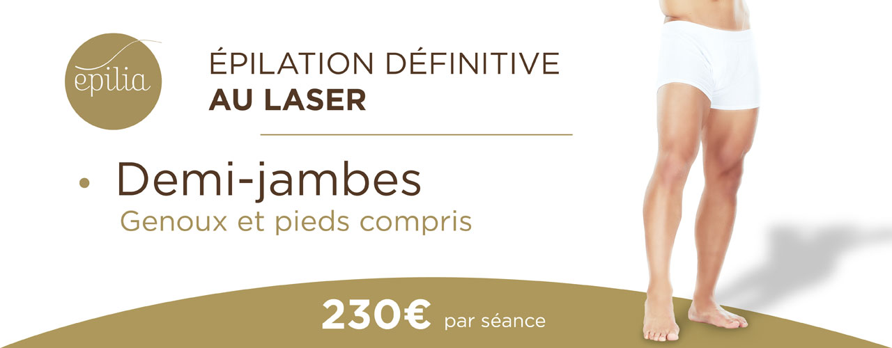 epilation laser demi jambes homme namur