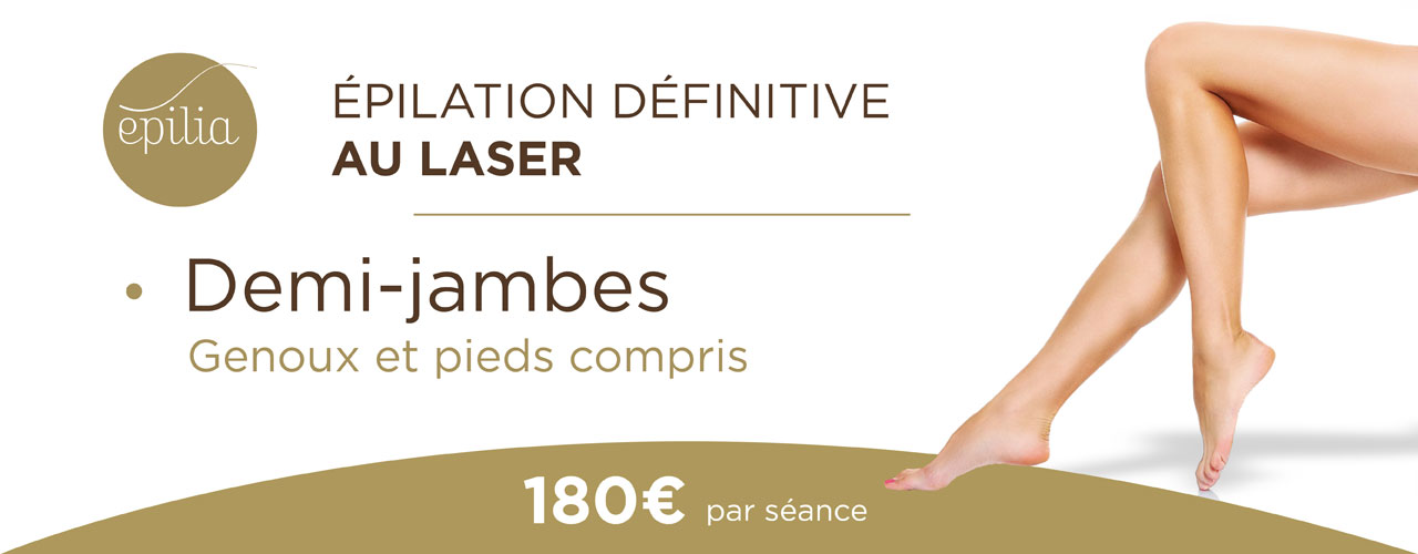 epilation laser demi jambes namur