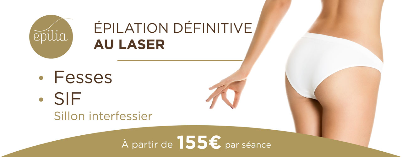 epilation laser fesses sif namur