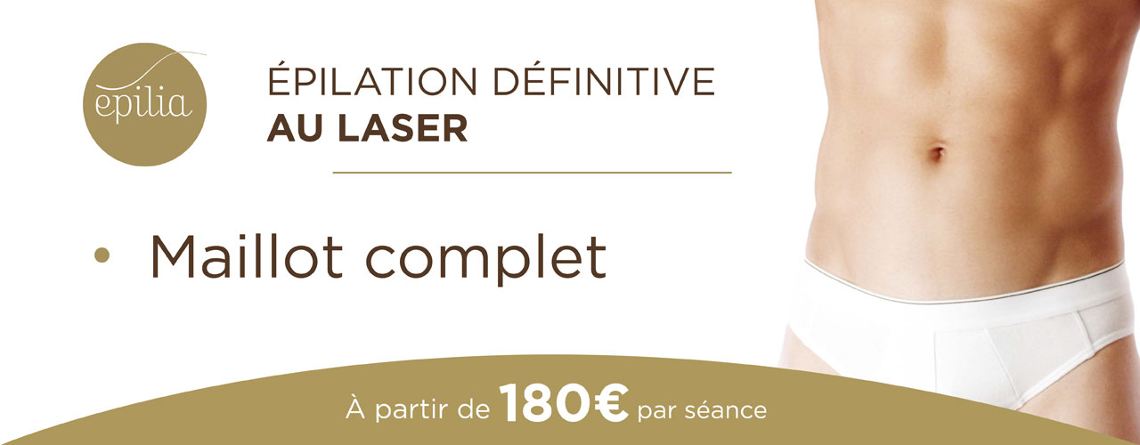 epilation laser maillot homme namur