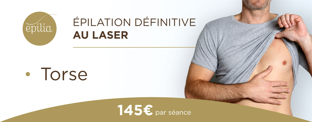 epilation laser torse namur