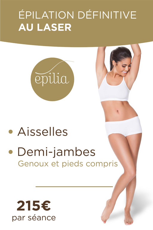 epilation laser aisselles demi jambes namur mob