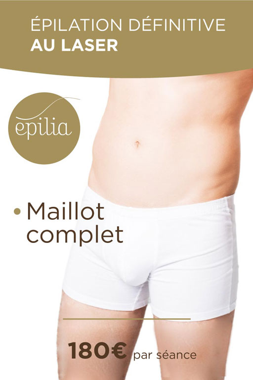 epilation laser maillot homme namur mob